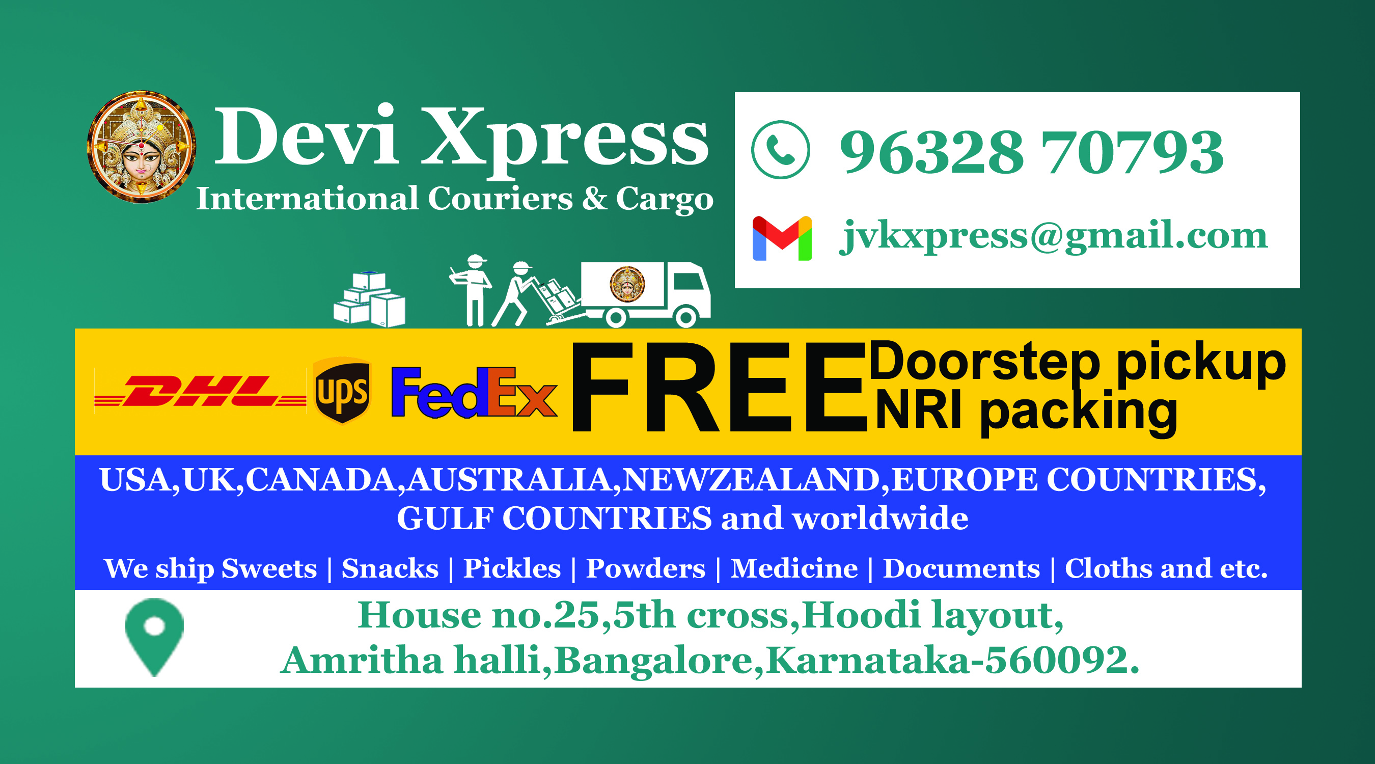 international courier service in bangalore- near me3